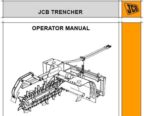 TRENCHER OPERATORS MANUAL 